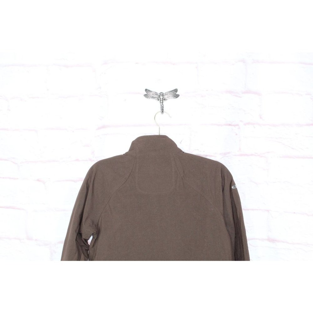 Under Armour Brown Polyester Blend Full Zip Jacket Size M - Picture 5 of 11
